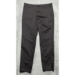 Perk Pants Mens 38x33* Slim‎ Fit Taupe Chino Cotton Stretch Casual Straight Leg